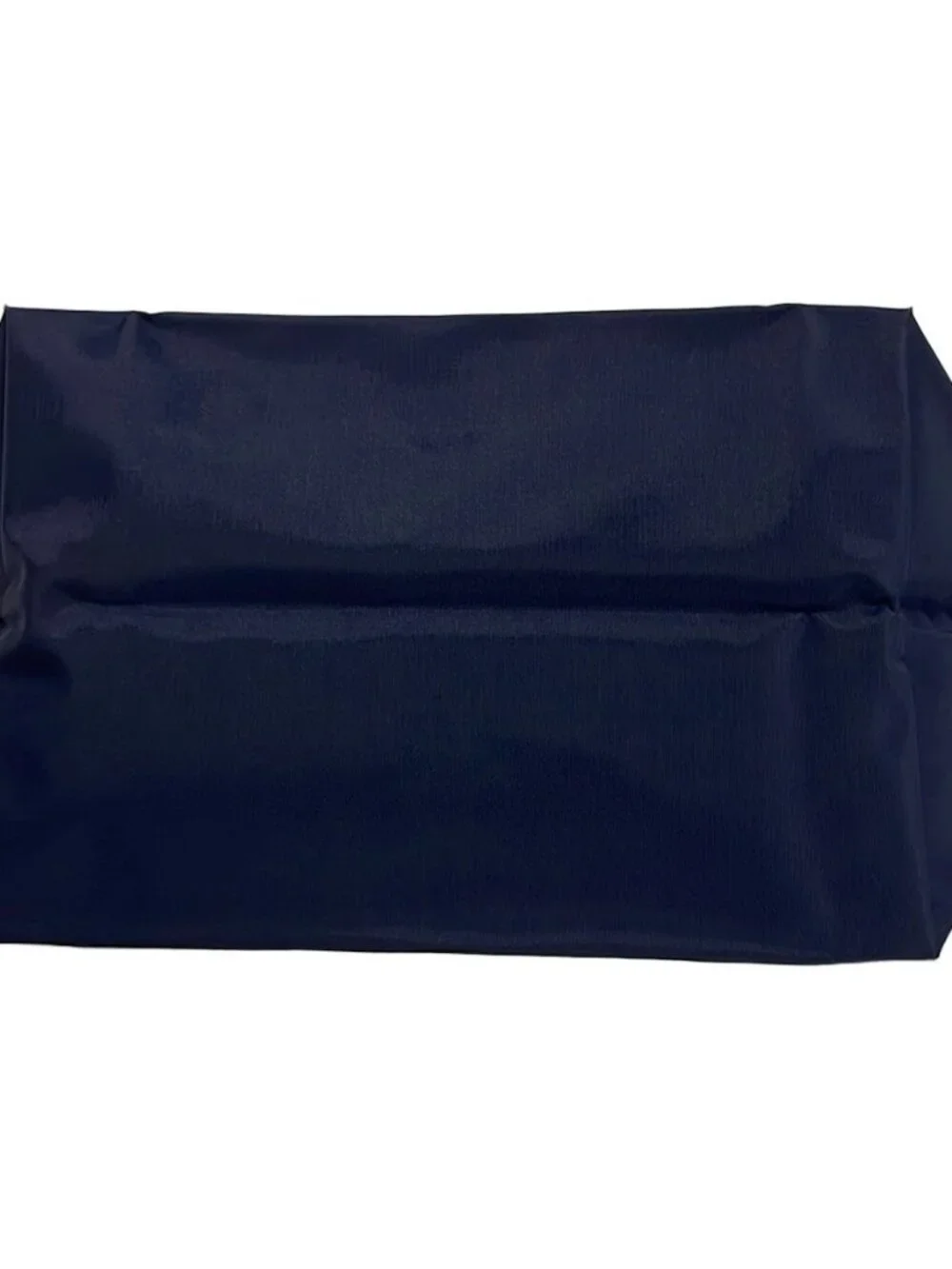 LONGCHAMP Le Preage Original Navy Dark Brown Nylon Leather Handbag